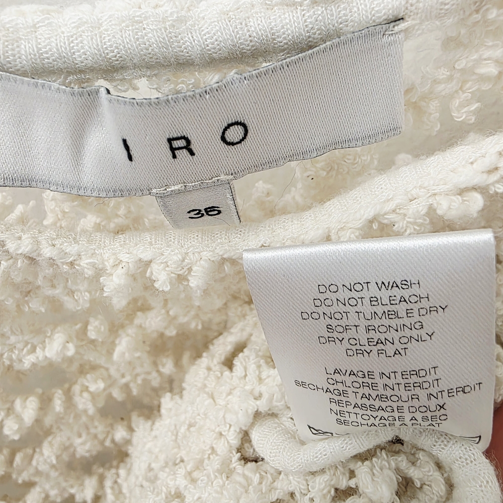 IRO Ivory Open-Knit Top - Picture 7 of 9